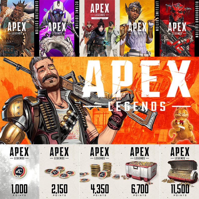 PC正版Origin Apex英雄 apex金币硬币充值幻象/辛烷版赛季8寻血犬生命线皮肤探路者通行证-图3