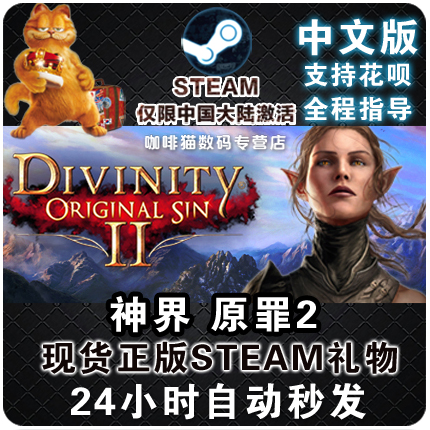 PC正版 Steam游戏 中文  神界原罪2  Divinity:Original Sin 2  国区礼物 丨成品号 印度/俄区阿区土区 - 图1