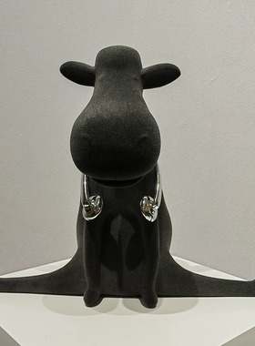 Saree/莎芮创意轻奢毛驴摆件