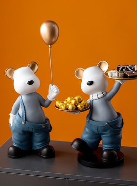 saree/莎芮客厅房间卡通装饰摆件