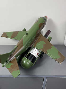 创意铁艺双瓶红酒架怀旧