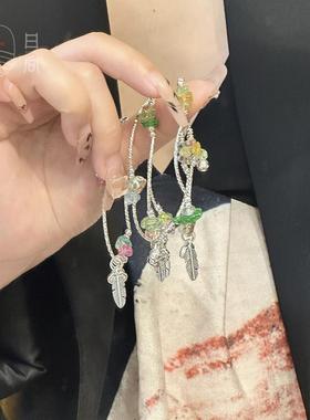 夏日必入手作琉璃串珠女款手链国潮手串小众设计新中式手饰品2024