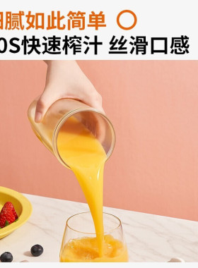 九阳家用小型便携式迷你榨汁杯
