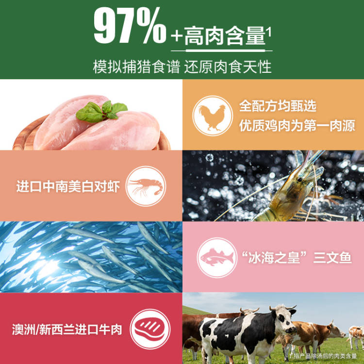 Nutro美士进口主食级营养8:1:1生骨肉猫罐头精选鸡肉牛肉85g*6罐