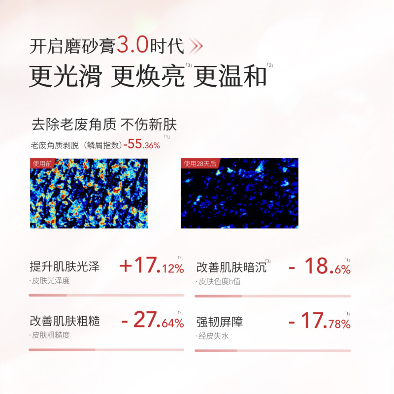 半亩花田冰淇淋亮滑香氛磨砂膏沐浴露二合一去角质失重玫瑰 - 图0