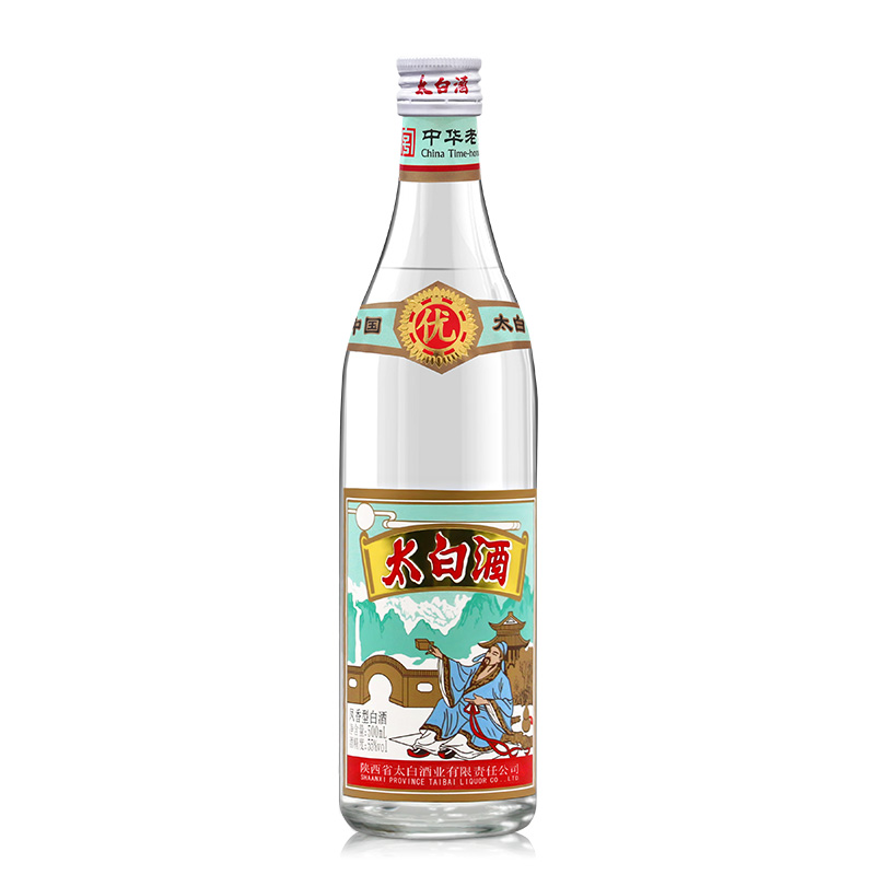 太白酒55度复古优级500ml*6瓶盒装纯粮食收藏团圆小酌口粮白酒 - 图2