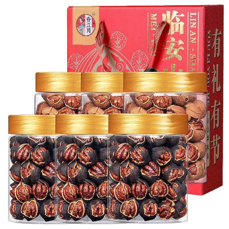 春江月坚果礼盒手剥山核桃2025新货年货送礼过年见家长礼物走亲戚