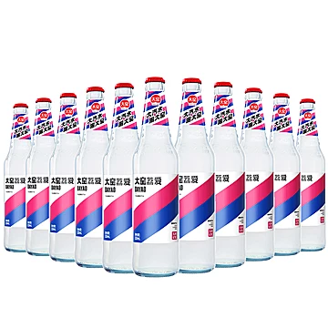 【520ml*12瓶】大窑荔爱玻璃瓶碳酸饮料整箱[5元优惠券]-寻折猪