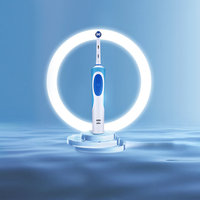 OralB/欧乐B清亮型电动牙刷D12德国精工旋转小圆头软毛1支成人