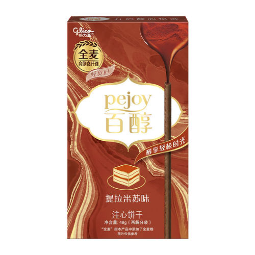 格力高注心饼干百醇提拉米苏味休闲零食凑单 - 图0