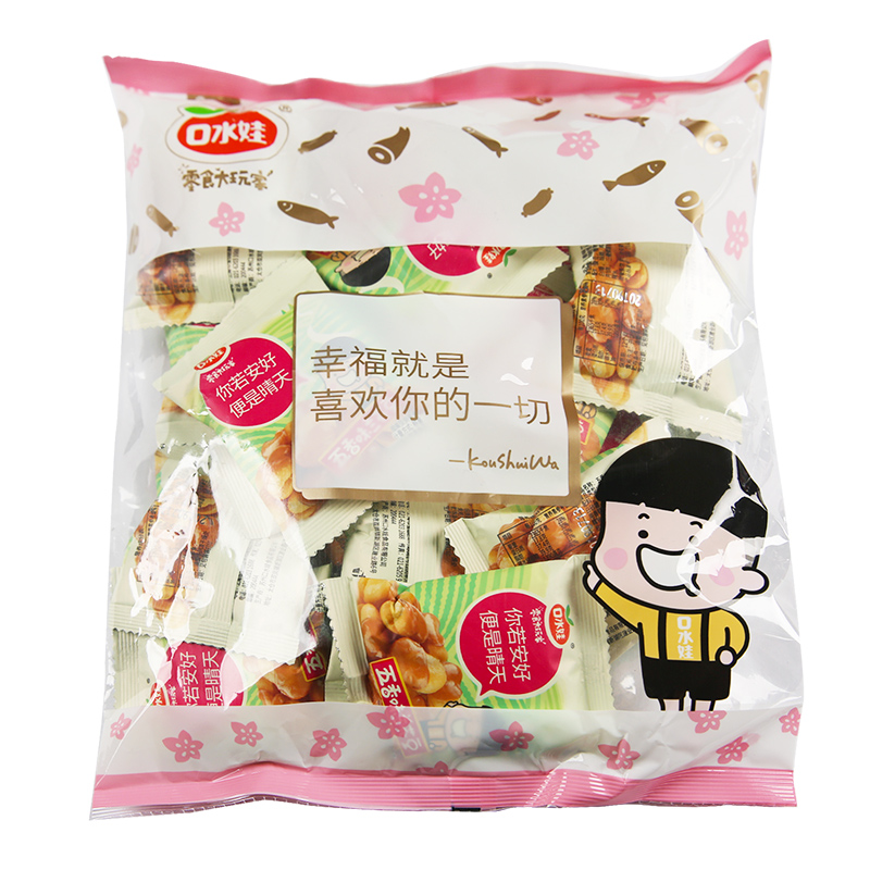 口水娃兰花豆300G零食大礼包 原香味休闲零食品 坚果炒货蚕豆类 - 图3