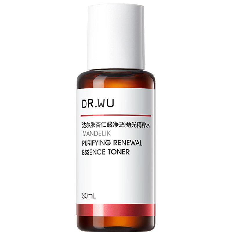 【下拉详情享补贴】DR.WU达尔肤杏仁酸净透控油抛光精粹水30ml