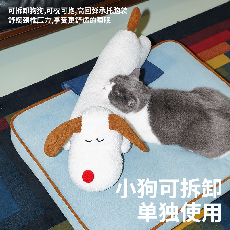 zeze牛仔宠物床猫窝狗窝夏季凉爽可拆洗猫床中小型犬四季通用沙发,淘宝优惠券,粉丝福利购,淘宝优惠卷