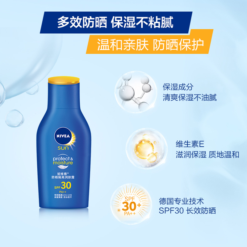 妮维雅防晒隔离霜防紫外线SPF30/PA++75ml - 图1