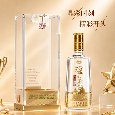 泸州老窖头曲晶彩38度窖香浓郁