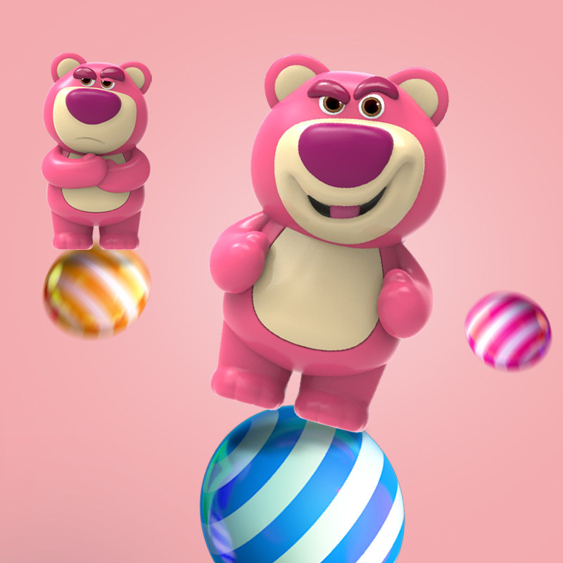 迪斯尼草莓熊捏捏乐儿童公仔玩偶手捏史迪奇慢回弹解压新年礼物,淘宝优惠券,粉丝福利购,淘宝优惠卷