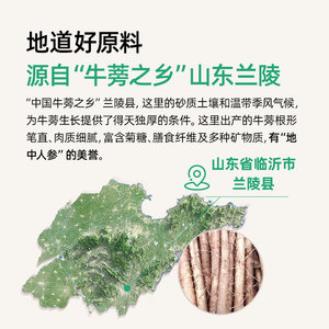 北京同仁堂牛蒡茶精选牛蒡根牛蒡片搭菊花泡水养生茶150g中药材