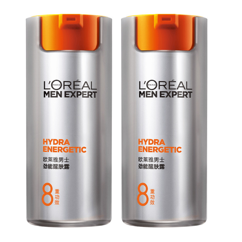 欧莱雅男士滋润补水保湿乳液醒肤露 天猫超市男士面部乳霜