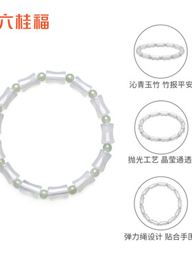 LUKKWAIFOOK/六桂福和田玉手链