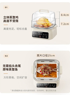 Joyoung九阳双层锁热电蒸锅