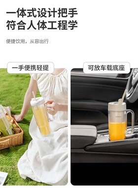 GLASSLOCK韩国盖朗双层榨汁杯