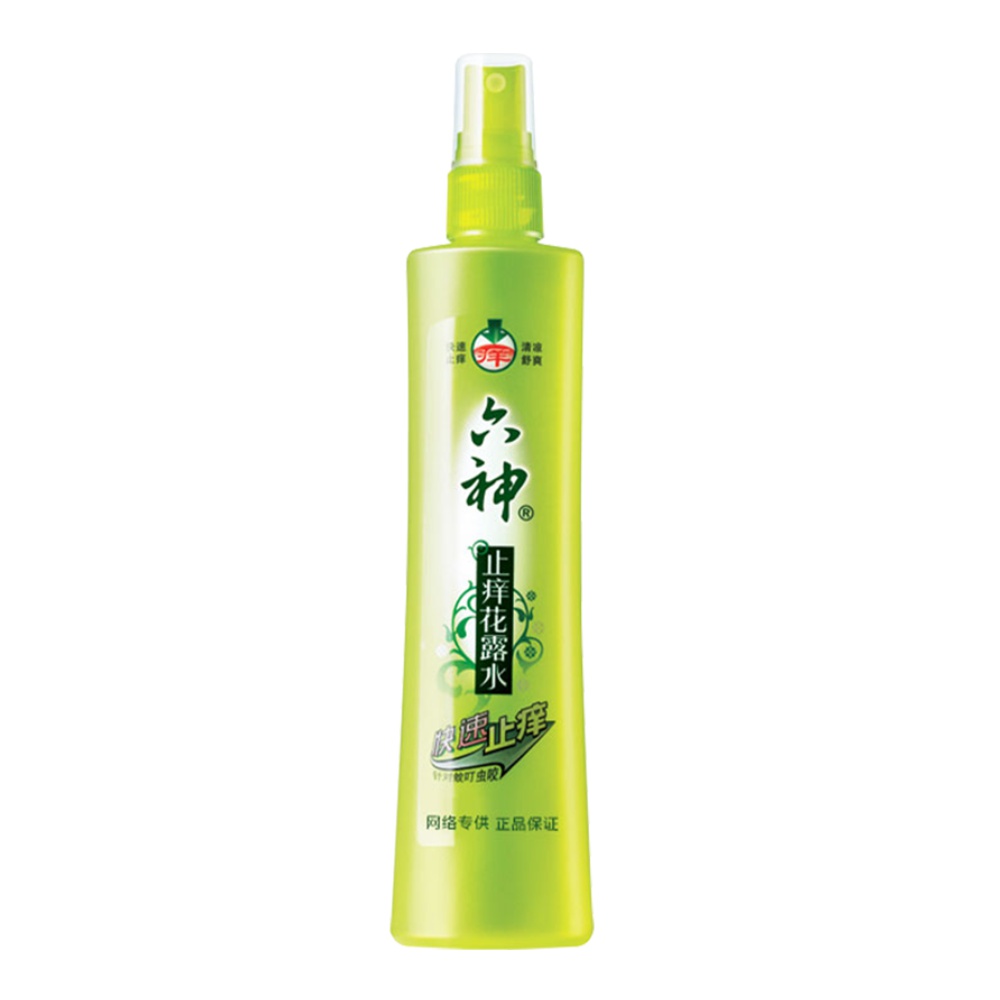 六神花露水经典草本快速止痒180ml×1瓶喷雾装清新扩香老牌国货 - 图0