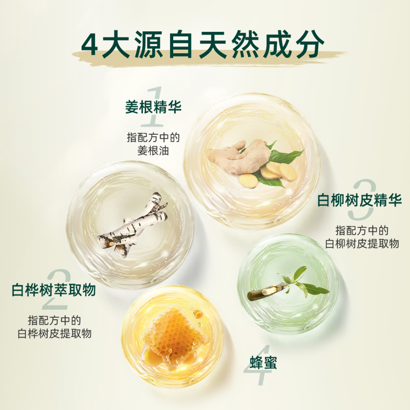 英国The Body Shop美体小铺防脱生姜清洁洗发水清爽止痒400ml*2 - 图0