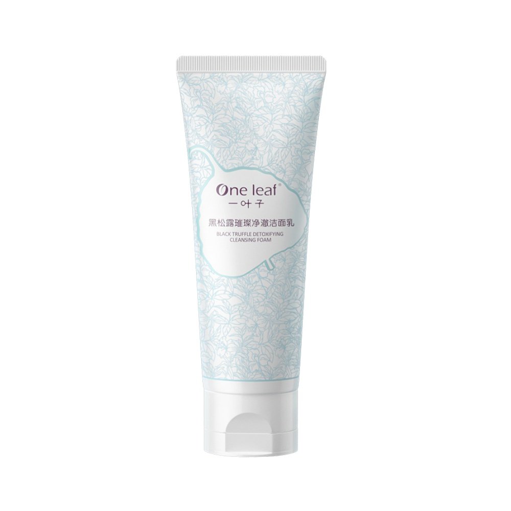一叶子黑松露璀璨净澈男女肌洁面乳 天猫超市洁面
