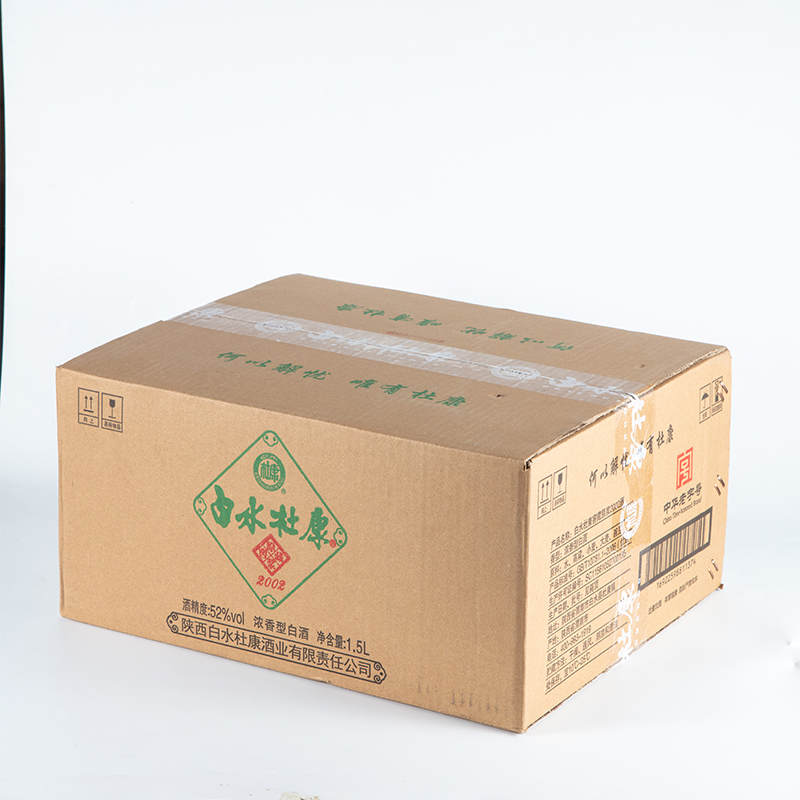 白水杜康窖藏2002浓香52度1500ml*1坛纯粮白酒含酒具年货高档礼盒