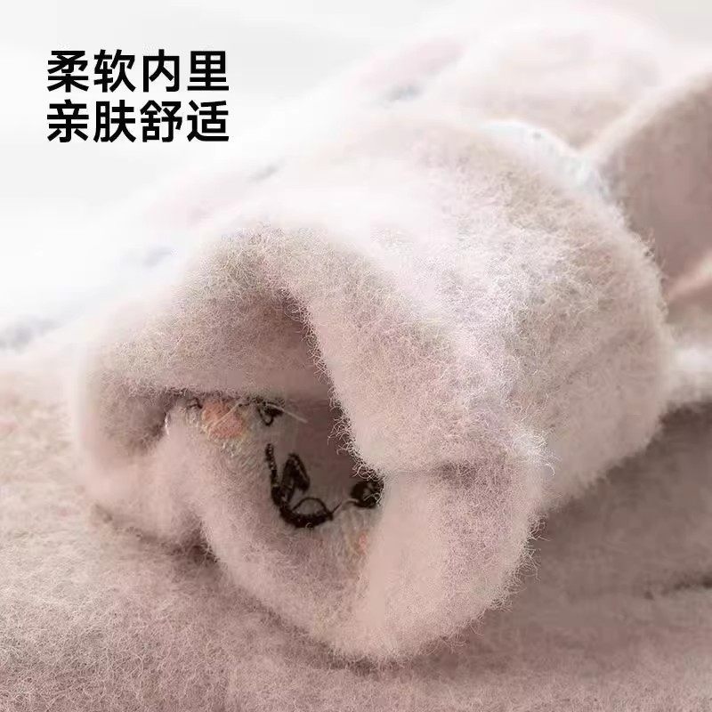 PISSA小熊可触屏手套女学生秋冬通勤骑车加绒锁温柔软舒适耐磨,淘宝优惠券,粉丝福利购,淘宝优惠卷