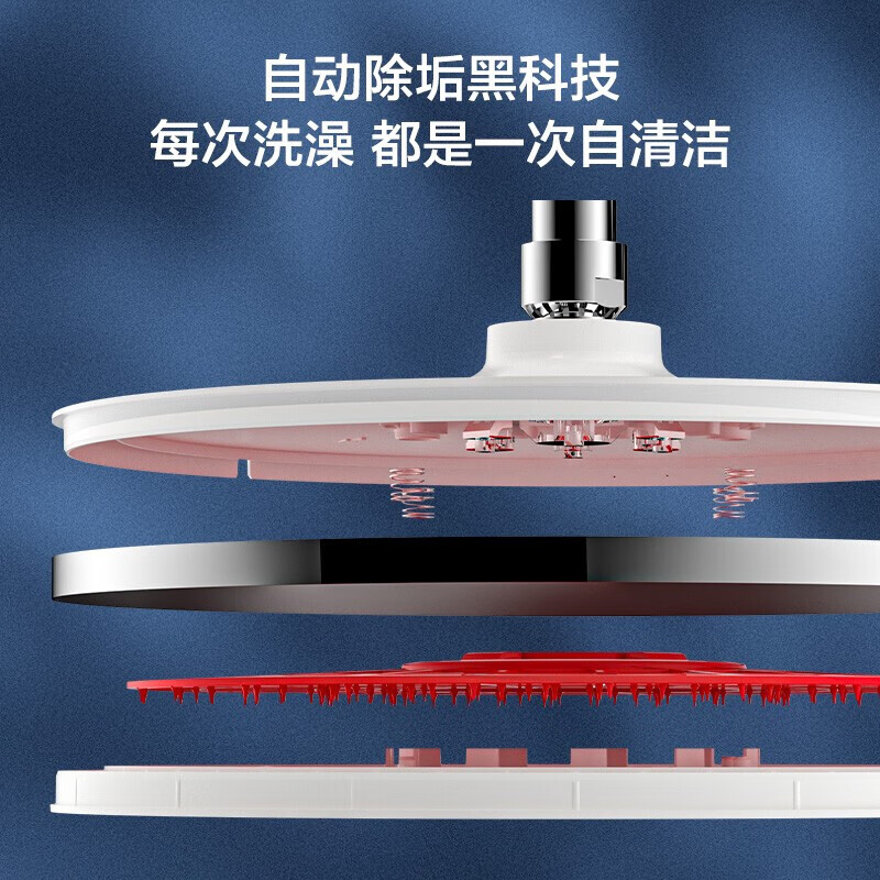 九牧淋浴花洒套装全铜淋浴器喷枪花洒喷头浴室沐浴家用增压淋雨