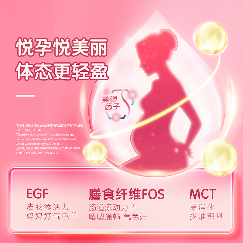佳贝艾特妈妈备孕怀孕叶酸配方孕妇哺乳期增免疫力800g进口羊奶粉 - 图1