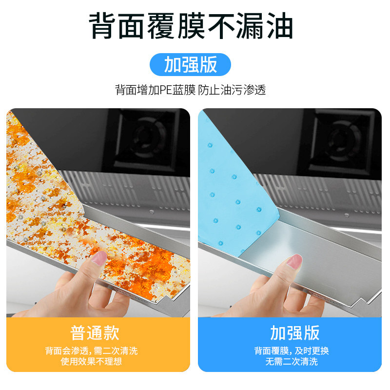 油烟机吸油棉垫加厚厨房过滤侧吸盒 天猫超市家用防油贴纸