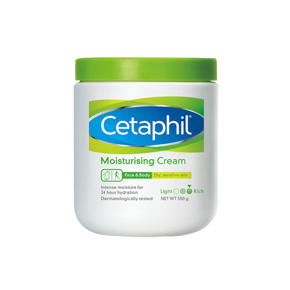 Cetaphil/丝塔芙舒润保湿补水网红面霜保湿滋润敏感肌适用550g