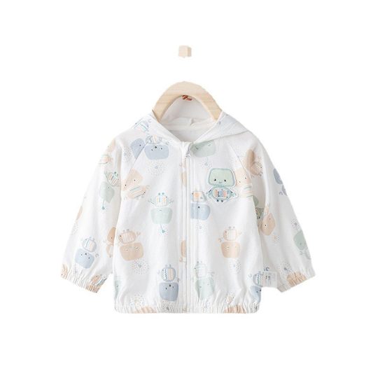 Beiyingyu reine Baumwolle Sommer dünne Klimaanlage Shirt Sonnenschutzkleidung