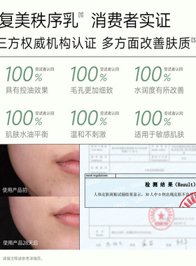可复美秩序水乳小样套装净痘控油