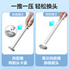 Meliya disposable toilet brush dissolves when exposed to water