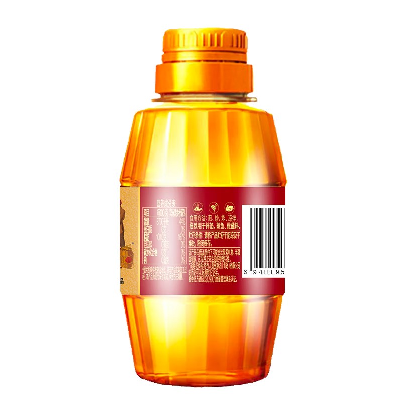 【蜜蜂零食节】胡姬花古法花生油6.08L+一九一八花生油158mlx5瓶-图3