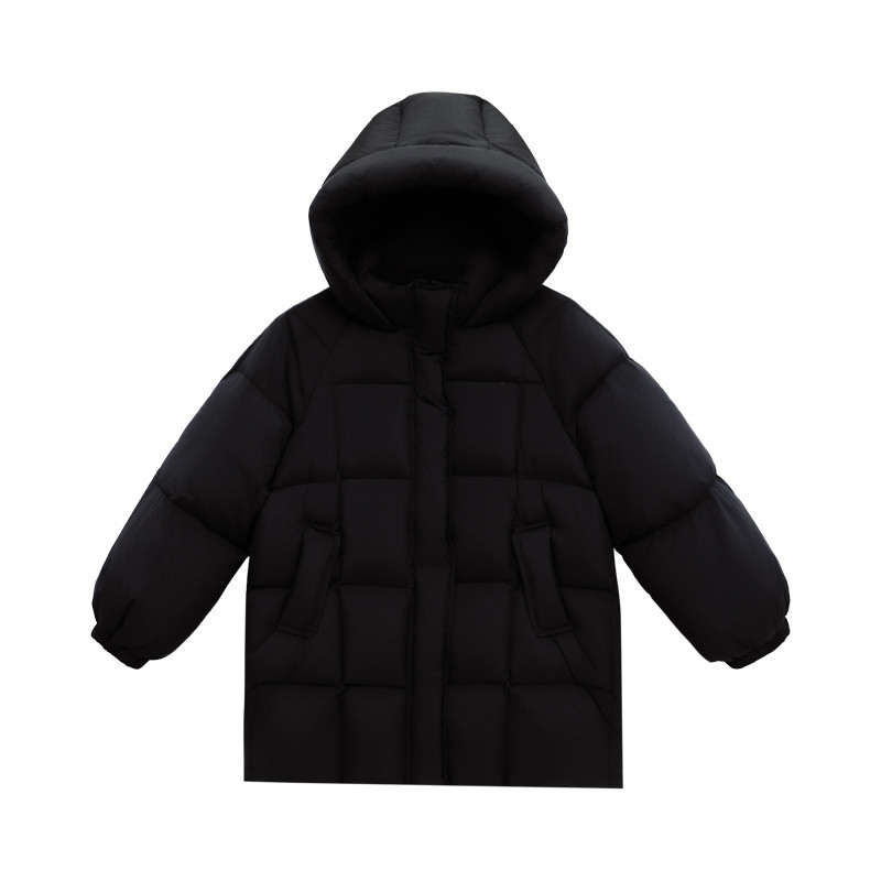 图图小象童装女童羽绒服2025新款冬季三防中长款90白鸭绒加厚外套,淘宝优惠券,粉丝福利购,淘宝优惠卷