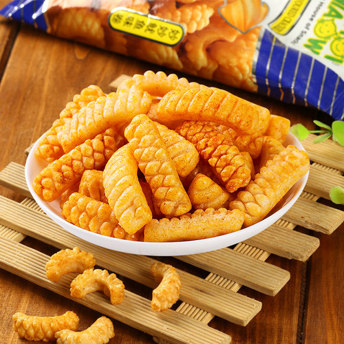 MIAOW进口鱿鱼鲜酥卷60g妙妙零食薯片薯条休闲网红追剧办公休闲 - 图2