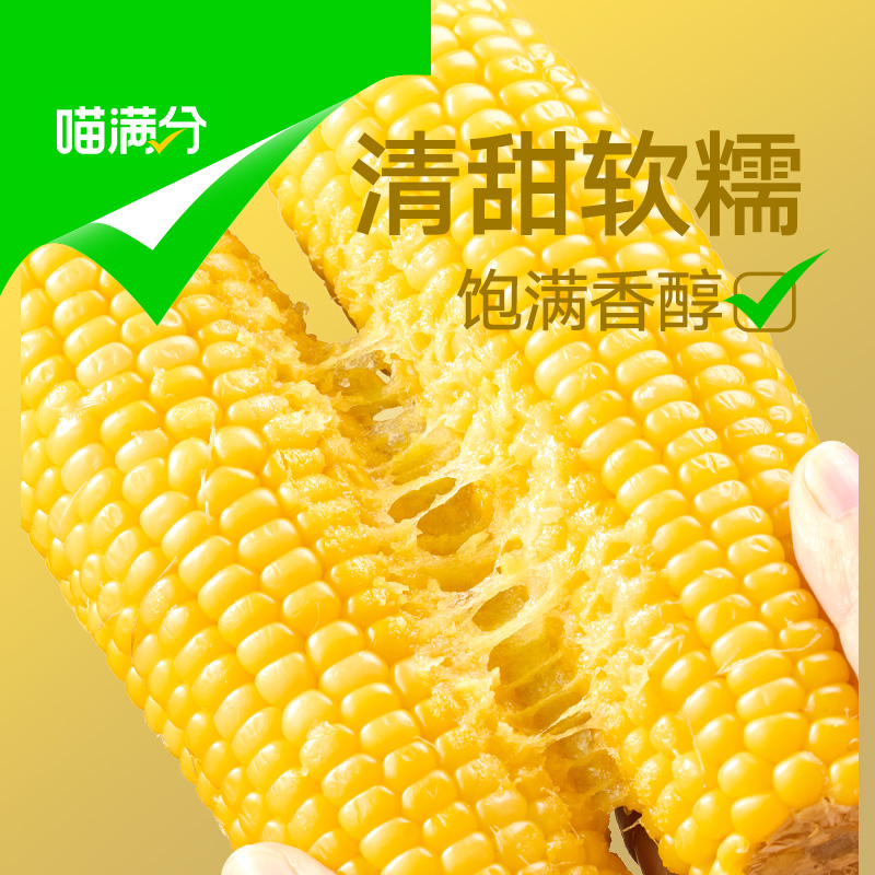 百亿17.8【猫超】东北黄糯玉米220g*10穗