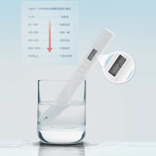 小米水质检测笔TDS水质分析仪家用高精度饮用水净水器检测 - 图1