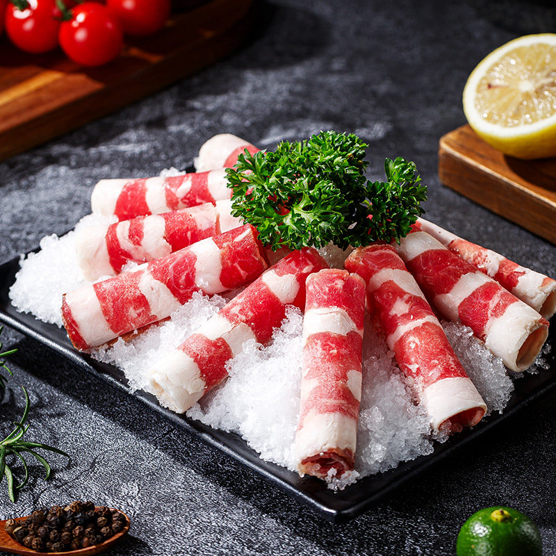 海底捞精选肥牛卷牛肉片新鲜冷冻牛肉卷涮火锅食材配菜300g*4盒,淘宝优惠券,粉丝福利购,淘宝优惠卷