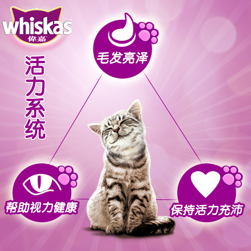 伟嘉猫粮猫咪主食成猫专用海洋鱼味10kg20斤美短橘猫宠物营养优惠券