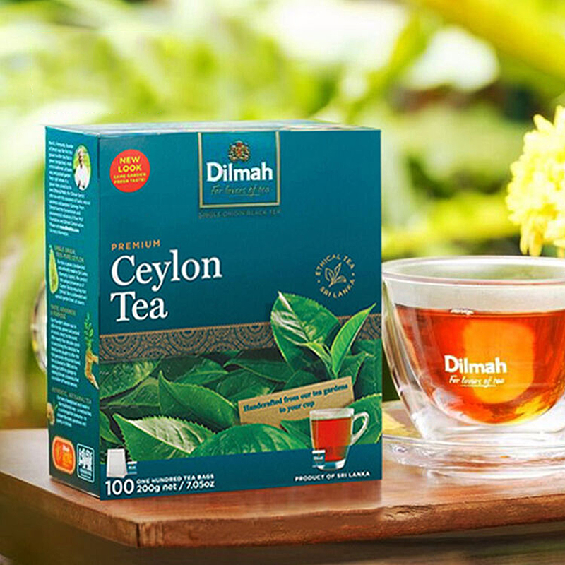 Dilmah迪尔玛锡兰红茶2g*100茶包斯里兰卡进口原味冲泡饮品100包