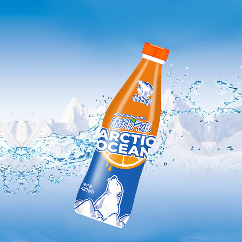 北冰洋桔汁汽水碳酸饮料pet480ml*15瓶