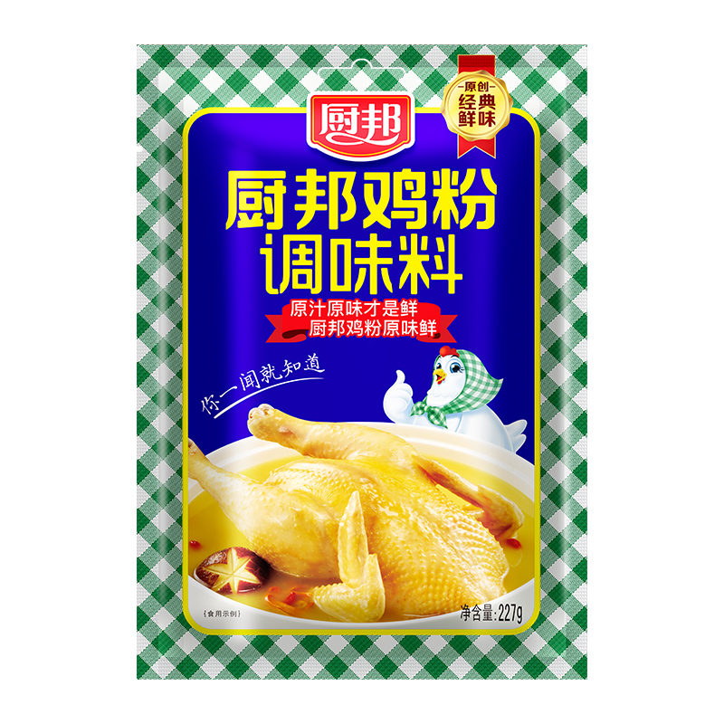 厨邦鸡粉调味料227g袋装调味品鸡精原味鲜原汁原味才是鲜A - 图0