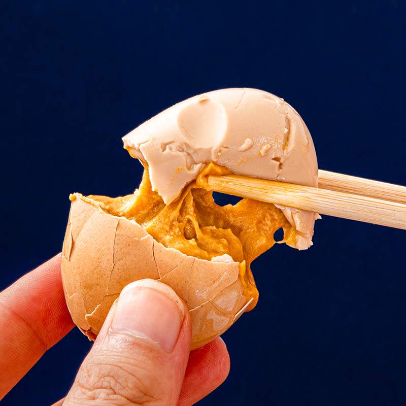 三宝麻酱鸡蛋轻盐0添加松沙流油50g*20枚烤草鸡蛋正宗咸鸡蛋简装