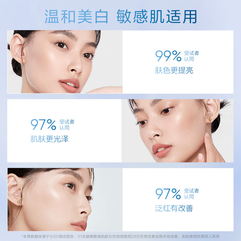 【下拉详情领优惠】韩束白蛮腰雪白肌水乳烟酰胺淡斑美白滋润补水