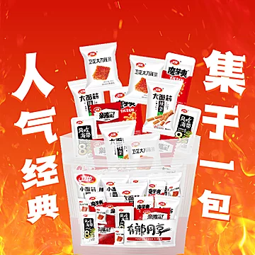 卫龙有辣！魔芋爽辣条零食礼包*757g[5元优惠券]-寻折猪